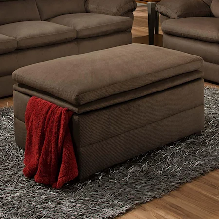 Casual Storage Ottoman